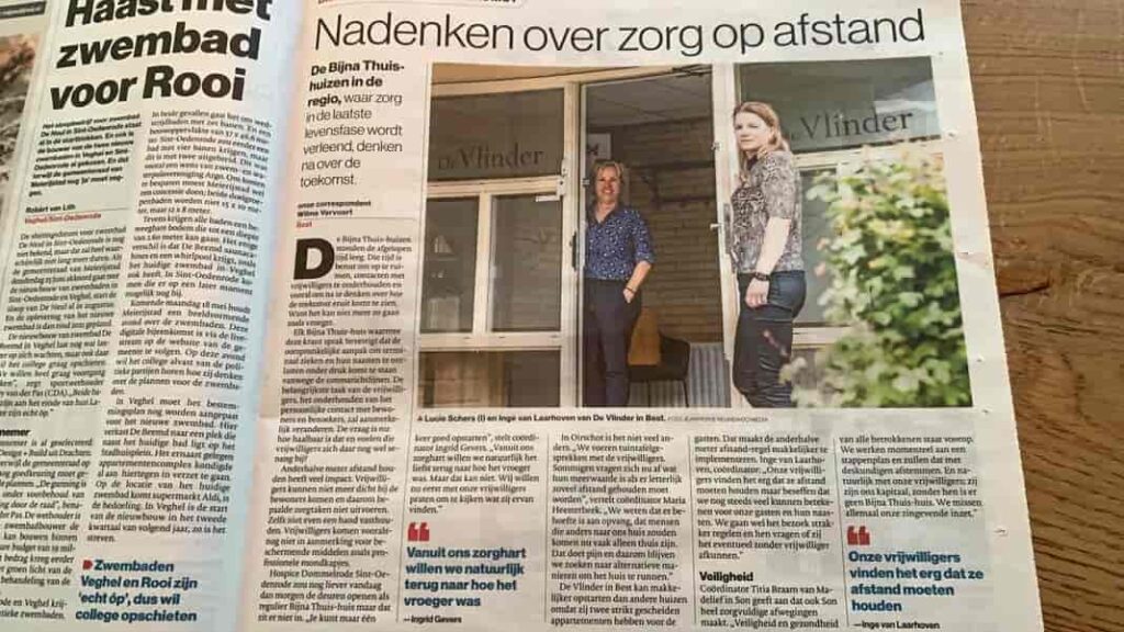 WIlma Vervoort-Tekstschrijver-Content Schrijven-Eindhovens Dagblad-Bijna Thuis Huizen