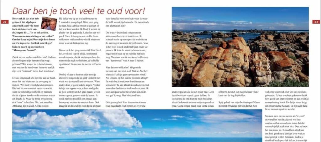 inandoutofafrica-wilma vervoort-tekstschrijver-menopause magician-menopause nomand-power of the pen-vijftig plus magazine