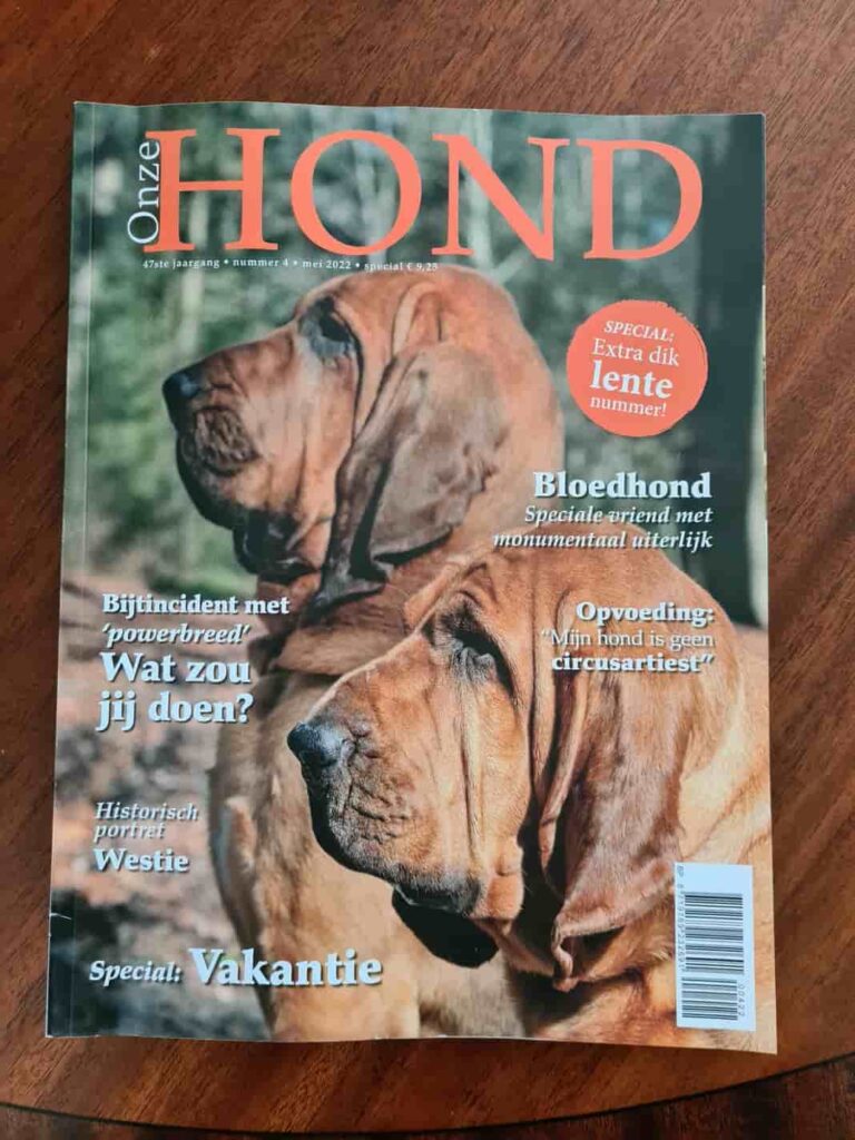 inandoutofafrica-menopause nomad-mijn moedboek -tekstschrijver-powerofthepen-interactiveacts-wilma vervoort-Onze Hond mei 2022