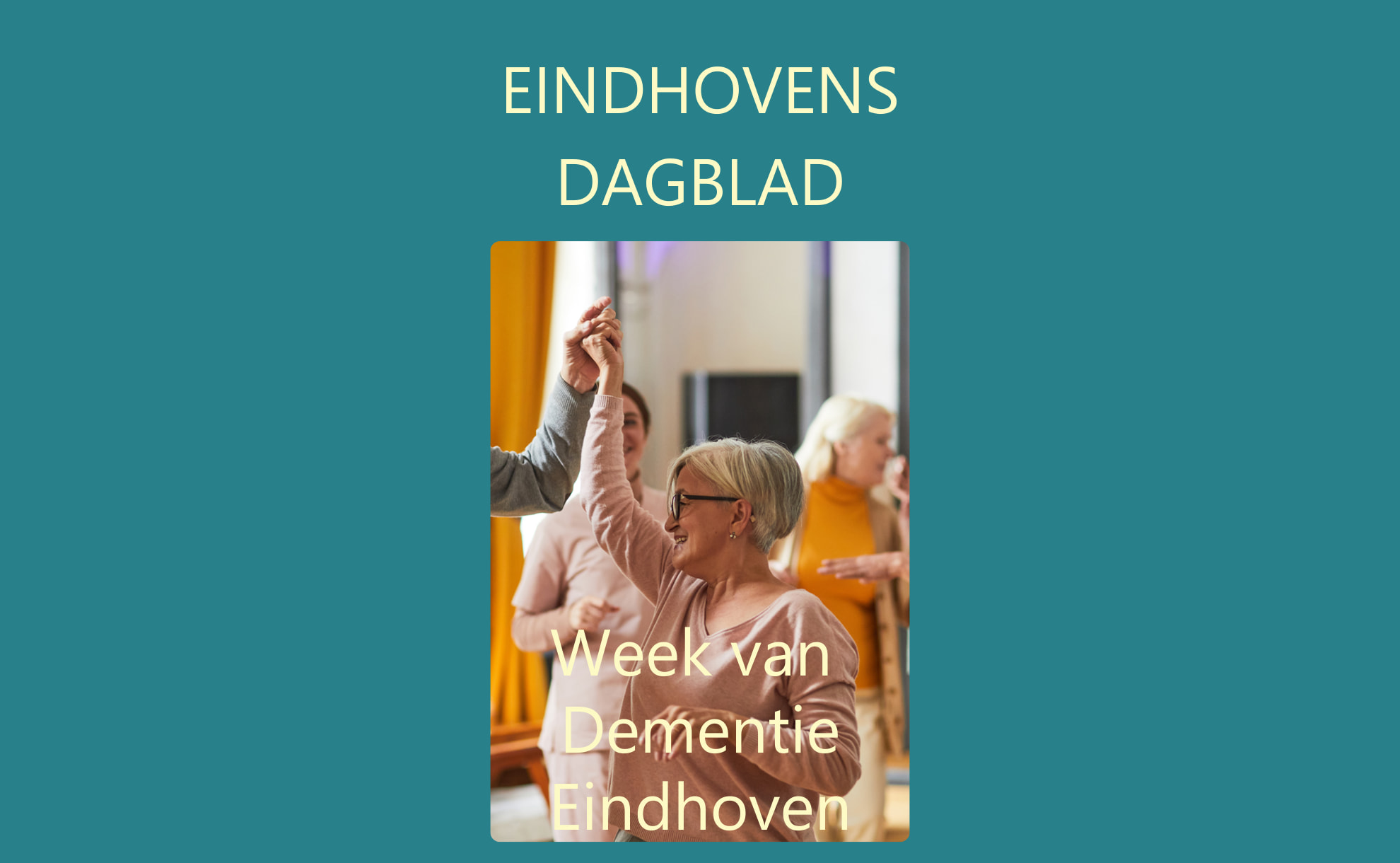 Bezoekers ervaren met VR-bril hoe dementie het dagelijks leven beïnvloedt tijdens Week van de Dementie Eindhoven
