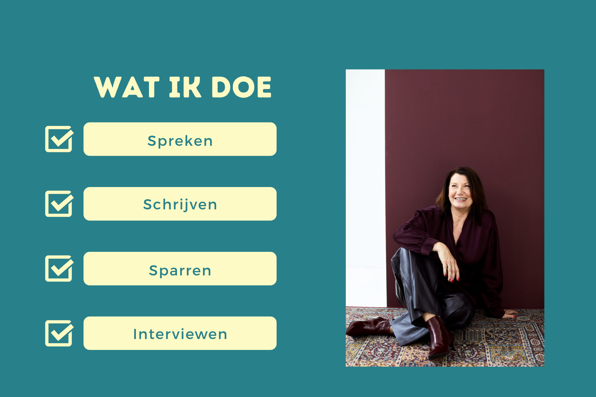 Wilma Vervoort aanbod