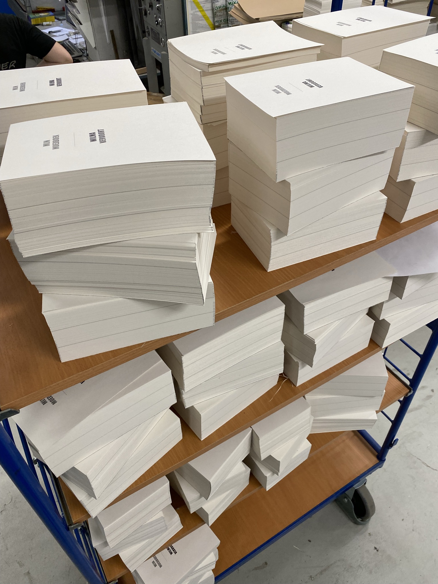 Drukkerij — binnenbladzijden